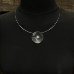 Shell collection,silver with pearl necklace