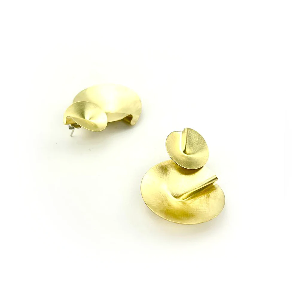 Shell double earrings - Shaato