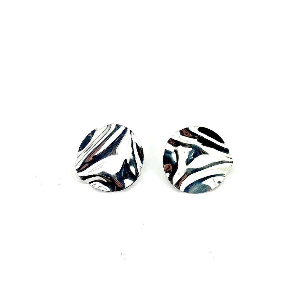 Bura silver plated earrings 1
